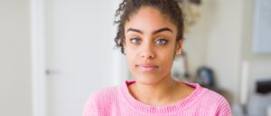 Someone thinking about her next steps after finding out she's pregnant